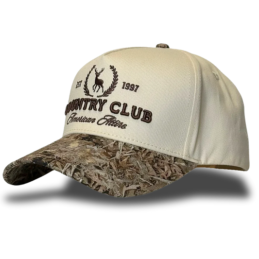 "country club" trucker hat